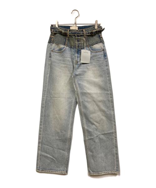 Sea Room lynn（シールームリン）Sea Room Lynn (シールームリン) ドッキングOrganic cottonベーシック デニムパンツ インディゴ サイズ:W25 未使用品の古着・服飾アイテム