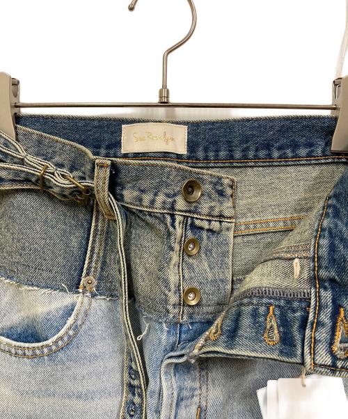 Sea Room lynn（シールームリン）Sea Room Lynn (シールームリン) ドッキングOrganic cottonベーシック デニムパンツ インディゴ サイズ:W25 未使用品の古着・服飾アイテム
