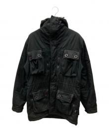 stussy（ステューシー）の古着「00sミリタリージャケット」｜ブラック