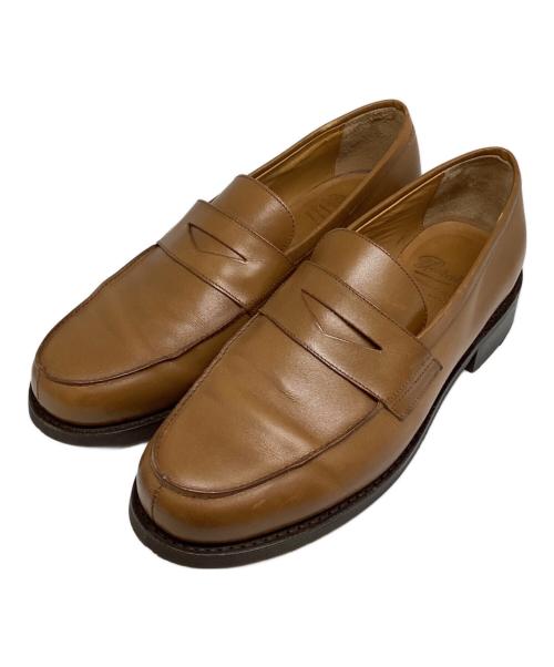 PARABOOT（パラブーツ）PARABOOT (パラブーツ) 「ADONIS/アドニス」コインローファー ブラウン サイズ:6.5の古着・服飾アイテム