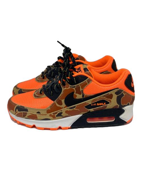 NIKE（ナイキ）NIKE (ナイキ) NIKE AIR MAX 90 ORANGE DUCK CAMO /エア マックス 90 プレミアム オレンジ サイズ:25.5の古着・服飾アイテム