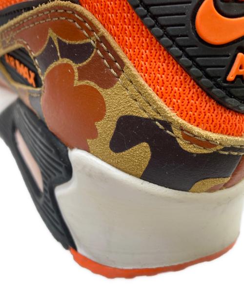 NIKE（ナイキ）NIKE (ナイキ) NIKE AIR MAX 90 ORANGE DUCK CAMO /エア マックス 90 プレミアム オレンジ サイズ:25.5の古着・服飾アイテム