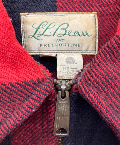 L.L.Bean（エルエルビーン）L.L.Bean (エルエルビーン) ウールジャケット/筆記体ロゴ・60ｓ レッド サイズ:Sの古着・服飾アイテム