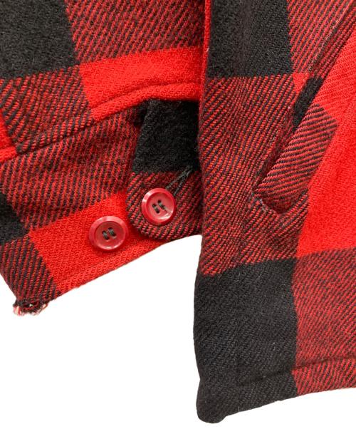 L.L.Bean（エルエルビーン）L.L.Bean (エルエルビーン) ウールジャケット/筆記体ロゴ・60ｓ レッド サイズ:Sの古着・服飾アイテム