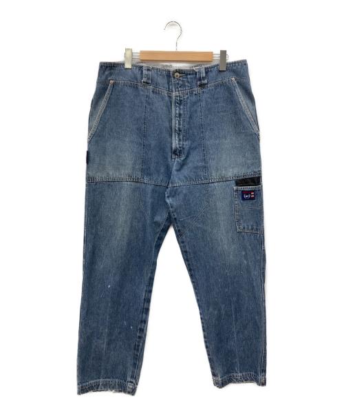 PHAT FARM（ファットファーム）PHAT FARM (ファットファーム) ワイドデニムパンツ ブルー サイズ:W38の古着・服飾アイテム