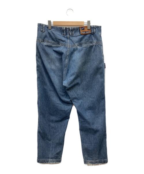 PHAT FARM（ファットファーム）PHAT FARM (ファットファーム) ワイドデニムパンツ ブルー サイズ:W38の古着・服飾アイテム