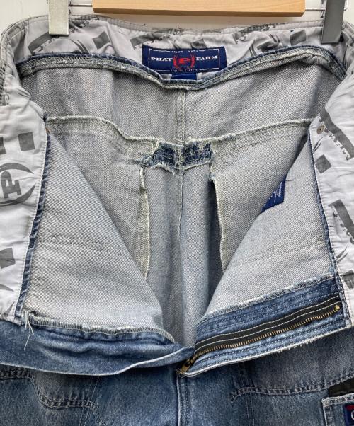 PHAT FARM（ファットファーム）PHAT FARM (ファットファーム) ワイドデニムパンツ ブルー サイズ:W38の古着・服飾アイテム