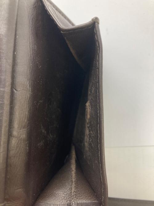 BOTTEGA VENETA（ボッテガベネタ）BOTTEGA VENETA (ボッテガベネタ) イントレチャート折り畳み財布 ブラウンの古着・服飾アイテム