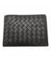 BOTTEGA VENETA (ボッテガベネタ) イントレチャート折り畳み財布 ブラウン：7000円