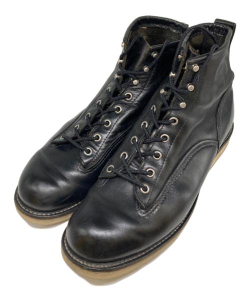 RED WING（レッドウィング）RED WING (レッドウィング) LINEMAN BOOTS/ラインマンブーツ ブラック サイズ:10Dの古着・服飾アイテム