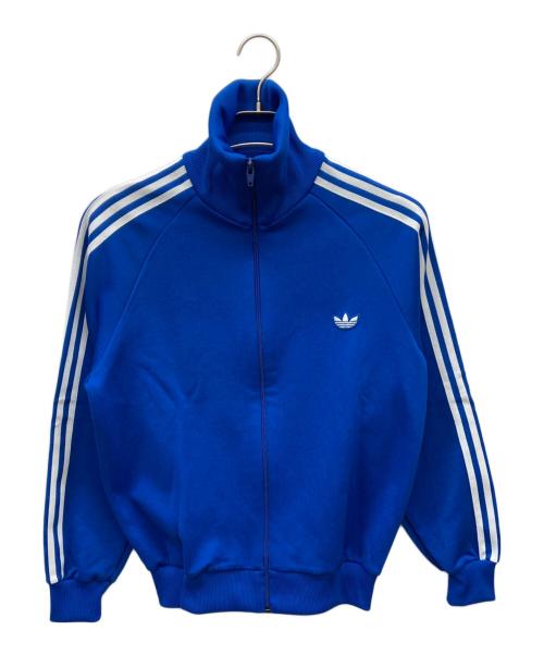 adidas（アディダス）adidas (アディダス) 80s サイドライントラックジャケット ブルー サイズ:3号の古着・服飾アイテム