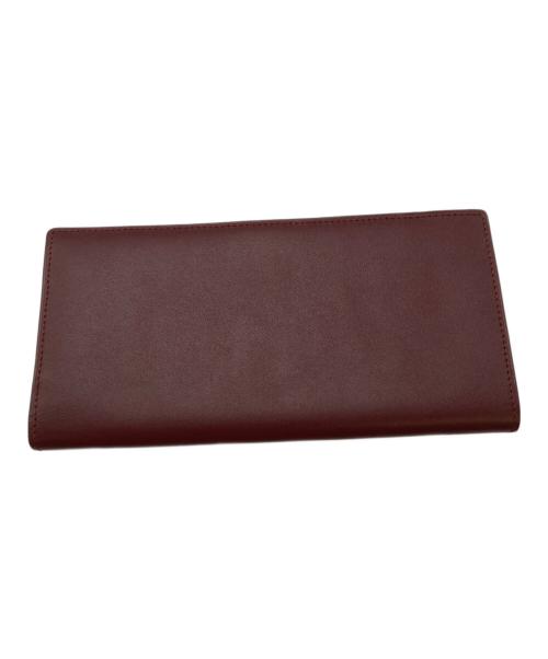 Cartier（カルティエ）Cartier (カルティエ) 札入れ ボルドーの古着・服飾アイテム