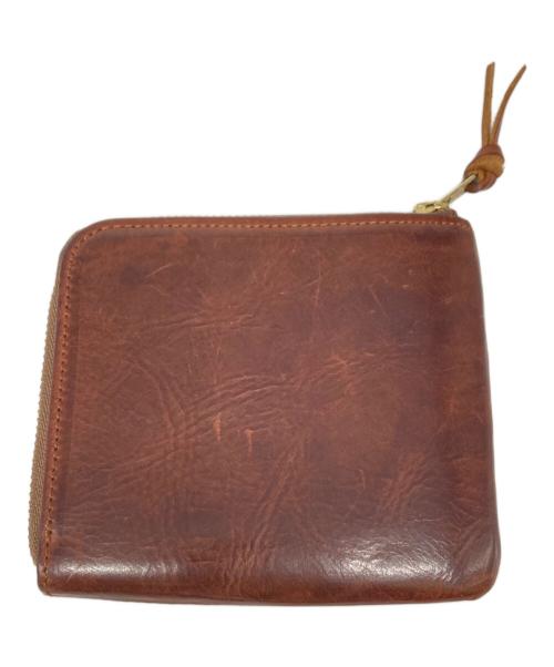 PORTER（ポーター）PORTER (ポーター) SOAK  WALLET/L字ジップウォレット ブラウンの古着・服飾アイテム