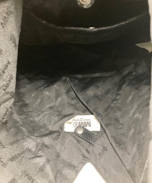 MM6 Maison Margiela（エムエムシックスメゾンマルジェラ）MM6 Maison Margiela (エムエムシックスメゾンマルジェラ) ジャパニーズメッシュトートバッグ ブラックの古着・服飾アイテム