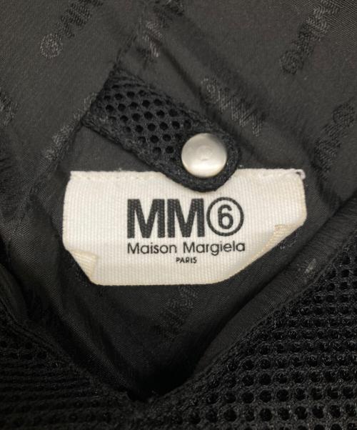 MM6 Maison Margiela（エムエムシックスメゾンマルジェラ）MM6 Maison Margiela (エムエムシックスメゾンマルジェラ) ジャパニーズメッシュトートバッグ ブラックの古着・服飾アイテム