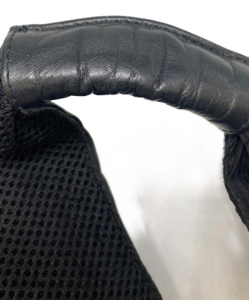 MM6 Maison Margiela（エムエムシックスメゾンマルジェラ）MM6 Maison Margiela (エムエムシックスメゾンマルジェラ) ジャパニーズメッシュトートバッグ ブラックの古着・服飾アイテム