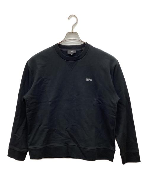A.P.C.（アーペーセー）A.P.C. (アーペーセー) Alfred スウェット ブラック サイズ:Mの古着・服飾アイテム