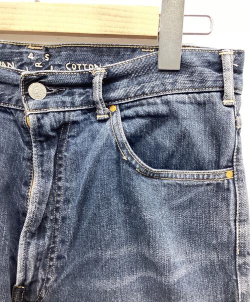 45R（フォーティファイブ・アール）45R (フォーティファイブ・アール) ライ麦デニムのシャルロット5デニムパンツ インディゴ サイズ:W30の古着・服飾アイテム