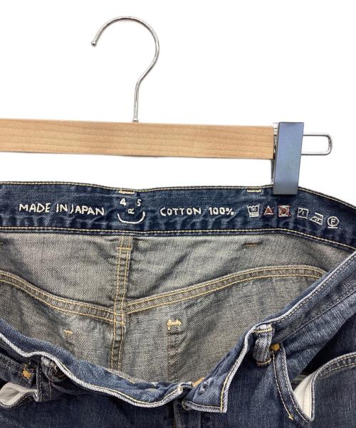 45R（フォーティファイブ・アール）45R (フォーティファイブ・アール) ライ麦デニムのシャルロット5デニムパンツ インディゴ サイズ:W30の古着・服飾アイテム