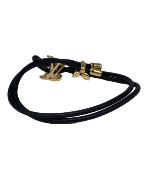 LOUIS VUITTON（ルイ ヴィトン）LOUIS VUITTON (ルイ ヴィトン) ブレスレット・LV ブルーム ブラックの古着・服飾アイテム