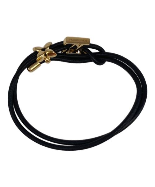 LOUIS VUITTON（ルイ ヴィトン）LOUIS VUITTON (ルイ ヴィトン) ブレスレット・LV ブルーム ブラックの古着・服飾アイテム