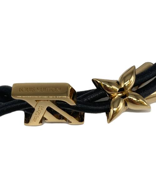 LOUIS VUITTON（ルイ ヴィトン）LOUIS VUITTON (ルイ ヴィトン) ブレスレット・LV ブルーム ブラックの古着・服飾アイテム