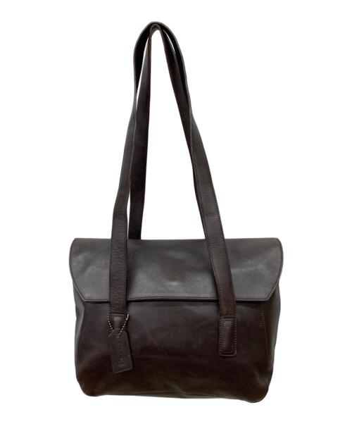 COACH（コーチ）COACH (コーチ) レザートートバッグ/OLD COACH ブラウンの古着・服飾アイテム