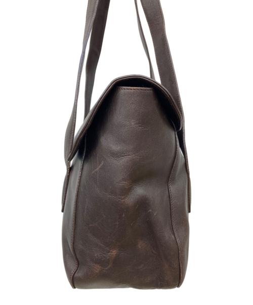 COACH（コーチ）COACH (コーチ) レザートートバッグ/OLD COACH ブラウンの古着・服飾アイテム