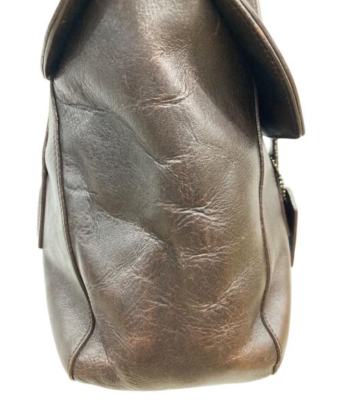 COACH（コーチ）COACH (コーチ) レザートートバッグ/OLD COACH ブラウンの古着・服飾アイテム