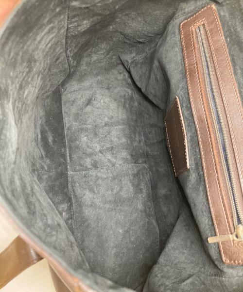 COACH（コーチ）COACH (コーチ) レザートートバッグ/OLD COACH ブラウンの古着・服飾アイテム