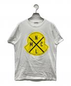 MONCLERモンクレール）の古着「MAGLIA T-SHIRT」｜ホワイト×イエロー