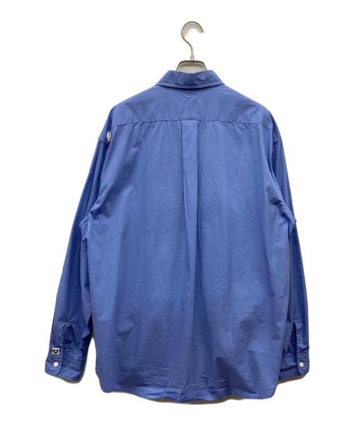 CAHLUMN（カウラム）CAHLUMN (カウラム) ブロードレギュラーシャツ ブルー サイズ:Mの古着・服飾アイテム