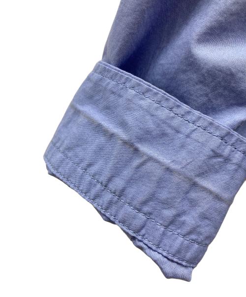 CAHLUMN（カウラム）CAHLUMN (カウラム) ブロードレギュラーシャツ ブルー サイズ:Mの古着・服飾アイテム