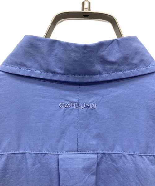 CAHLUMN（カウラム）CAHLUMN (カウラム) ブロードレギュラーシャツ ブルー サイズ:Mの古着・服飾アイテム