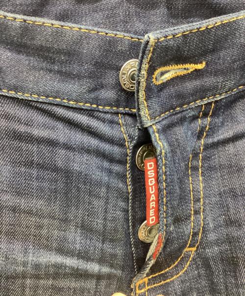 DSQUARED2（ディースクエアード）DSQUARED2 (ディースクエアード) SLIM JEAN デニムパンツ インディゴ サイズ:44の古着・服飾アイテム