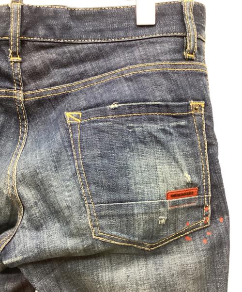 DSQUARED2（ディースクエアード）DSQUARED2 (ディースクエアード) SLIM JEAN デニムパンツ インディゴ サイズ:44の古着・服飾アイテム