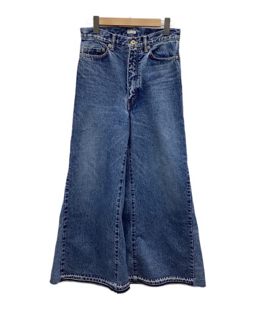 INSCRIRE（アンスクリア）INSCRIRE (アンスクリア) スーパールーズフレアデニム インディゴ サイズ:36の古着・服飾アイテム