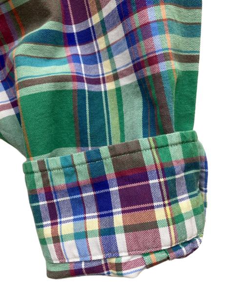 RALPH LAUREN（ラルフローレン）RALPH LAUREN (ラルフローレン) チェックBDシャツ グリーン サイズ:XLの古着・服飾アイテム