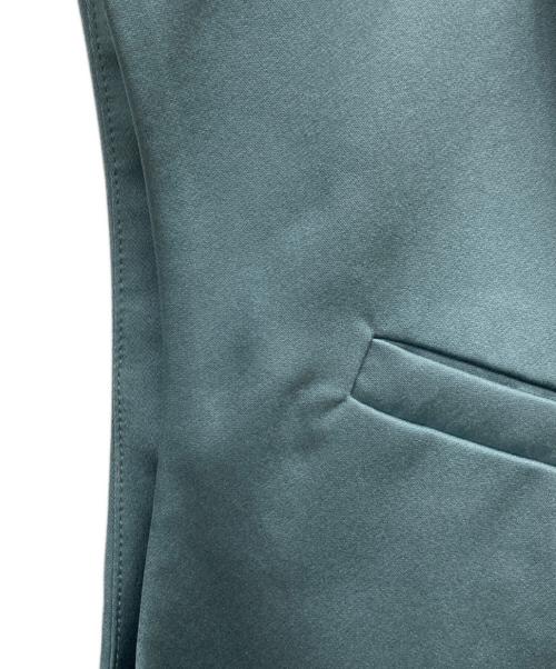 UN3D.（アンスリード）UN3D. (アンスリード) SATIN VEST グリーン サイズ:Sの古着・服飾アイテム