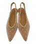 Sea Room lynn (シールームリン) HEART TULLEストラップミュール ベージュ サイズ:M：7000円