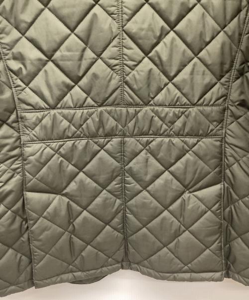 POLO RALPH LAUREN（ポロ・ラルフローレン）POLO RALPH LAUREN (ポロ・ラルフローレン) エルボーパッチキルティングジャケット オリーブ サイズ:Mの古着・服飾アイテム