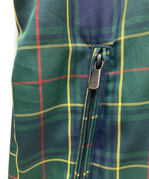 BROOKS BROTHERS（ブルックスブラザーズ）BROOKS BROTHERS (ブルックスブラザーズ) チェックハーフジッププルオーバー グリーン×ネイビー サイズ:Mの古着・服飾アイテム