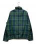 BROOKS BROTHERS (ブルックスブラザーズ) チェックハーフジッププルオーバー グリーン×ネイビー サイズ:M：8000円