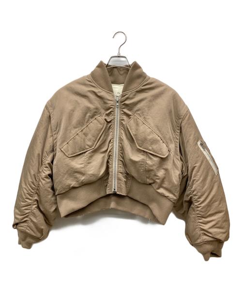 Sea Room lynn（シールームリン）Sea Room Lynn (シールームリン) 2WAYボンバージャケット ベージュ サイズ:freeの古着・服飾アイテム