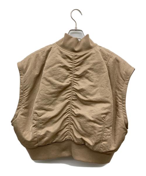 Sea Room lynn（シールームリン）Sea Room Lynn (シールームリン) 2WAYボンバージャケット ベージュ サイズ:freeの古着・服飾アイテム