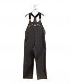 Sea Room lynnシールームリン）の古着「オーバーオール リップストップWash サロペット」｜グレー