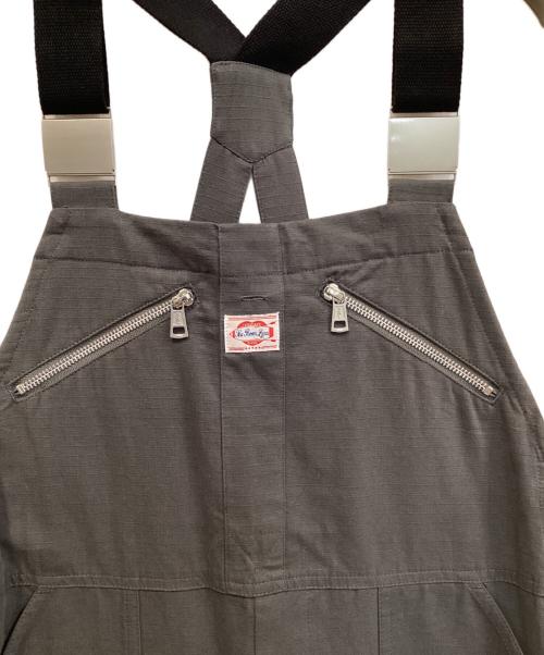 Sea Room lynn（シールームリン）Sea Room lynn (シールームリン) オーバーオール リップストップWash サロペット グレー サイズ:Mの古着・服飾アイテム