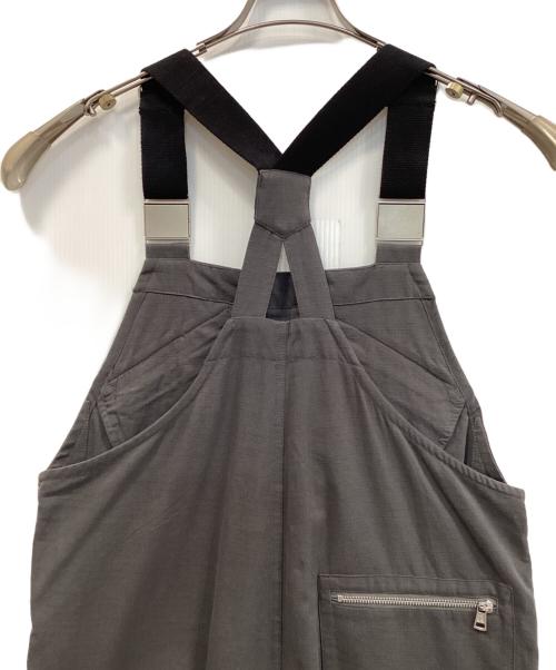 Sea Room lynn（シールームリン）Sea Room lynn (シールームリン) オーバーオール リップストップWash サロペット グレー サイズ:Mの古着・服飾アイテム