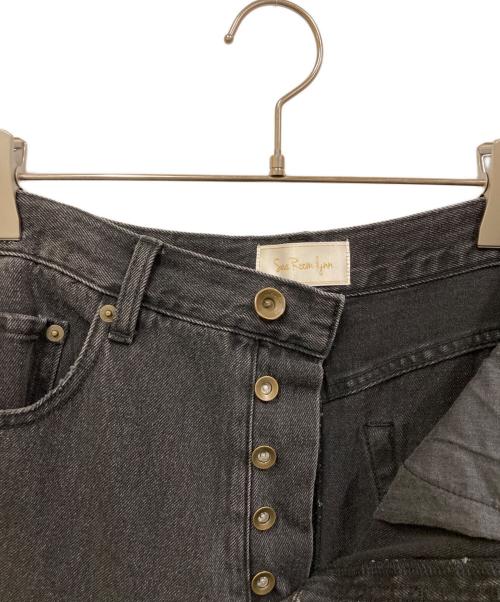 Sea Room lynn（シールームリン）Sea Room lynn (シールームリン) サイドカットマキシスカート ブラック サイズ:W24の古着・服飾アイテム