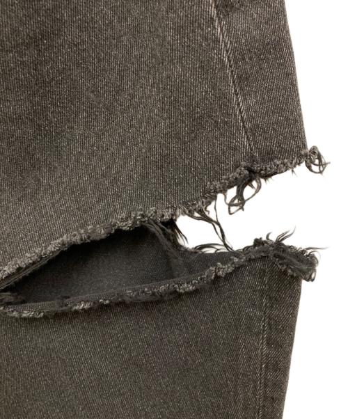 Sea Room lynn（シールームリン）Sea Room lynn (シールームリン) サイドカットマキシスカート ブラック サイズ:W24の古着・服飾アイテム